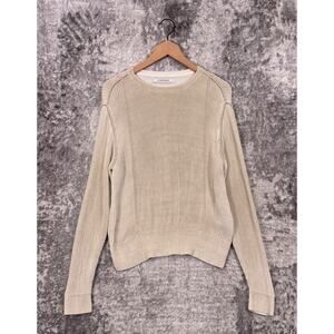 No Maintenance Sweater Small Mens Ribbed Knit Long Sleeve Pullover